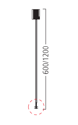 Pendant rod